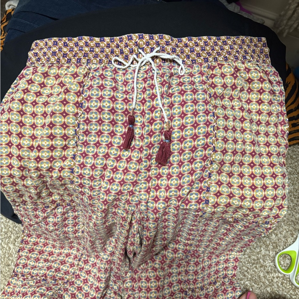 Anthropologie Jamie Sleep Pants with Tassel Tie, Size Medium - Picture 9 of 15